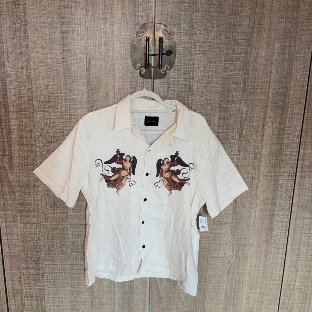Pacsun Madonna Oversized Camp Shirt - Picture 10 of 16